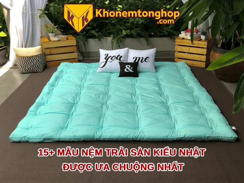 15+ mẫu nệm trải sàn kiểu Nhật được ưa chuộng nhất 2026