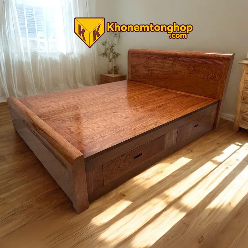 Giường Gỗ Xoan Đào Phủ Dạt Phản Ngăn Kéo 6 Ưu điểm của giường gỗ Xoan Đào