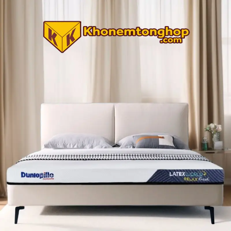 Nệm King size mang lại không gian ngủ thoải mái