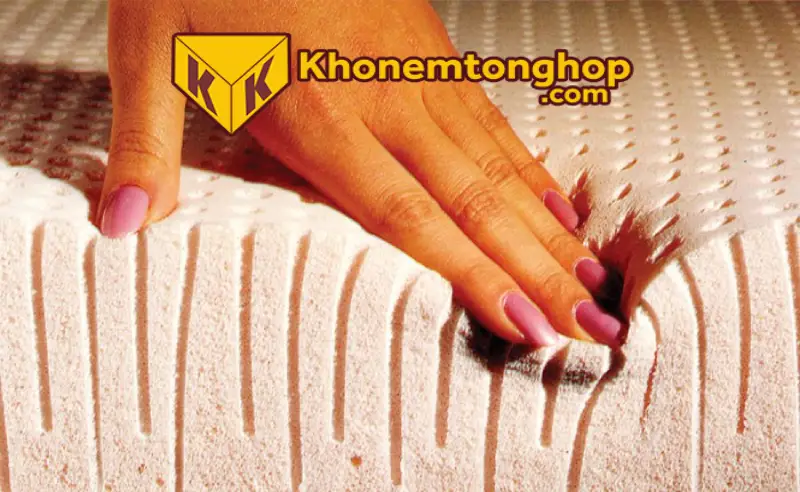 So Sánh Công Nghệ Dunlop Và Talalay Trong Sản Xuất Nệm 3 Nệm sản xuất từ công nghệ Talalay có độ mềm và độ đàn hồi tốt hơn