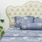 Combo Drap Mền Tencel Microfiber 5 món – Mã số TM2586 6 Bộ Drap Mền Tencel Microfiber 5 món TM2586