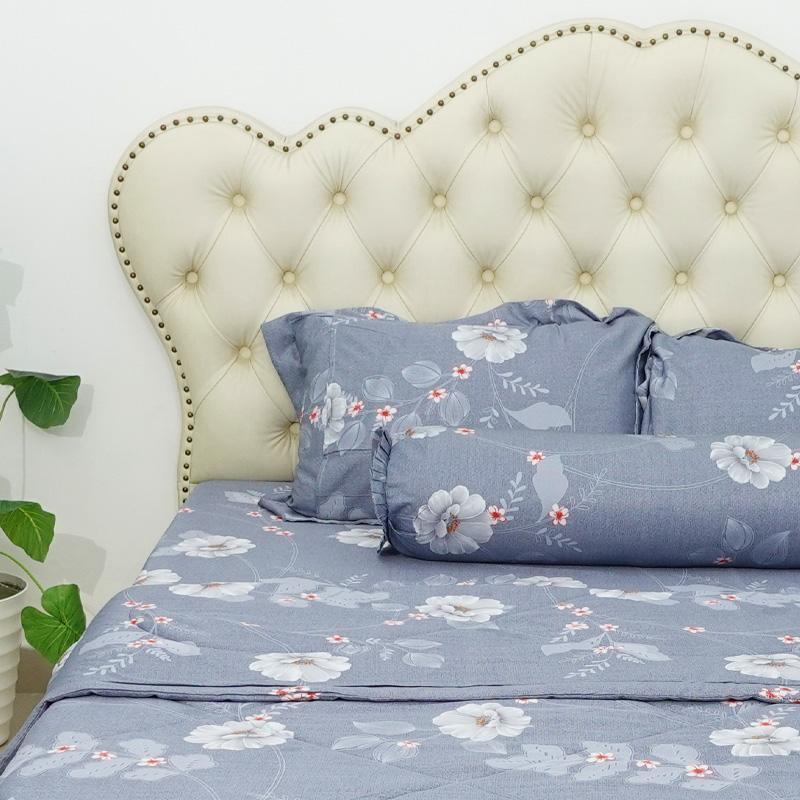 Combo Drap Mền Tencel Microfiber 5 món – Mã số TM2586 11 Bộ Drap Mền Tencel Microfiber 5 món TM2586