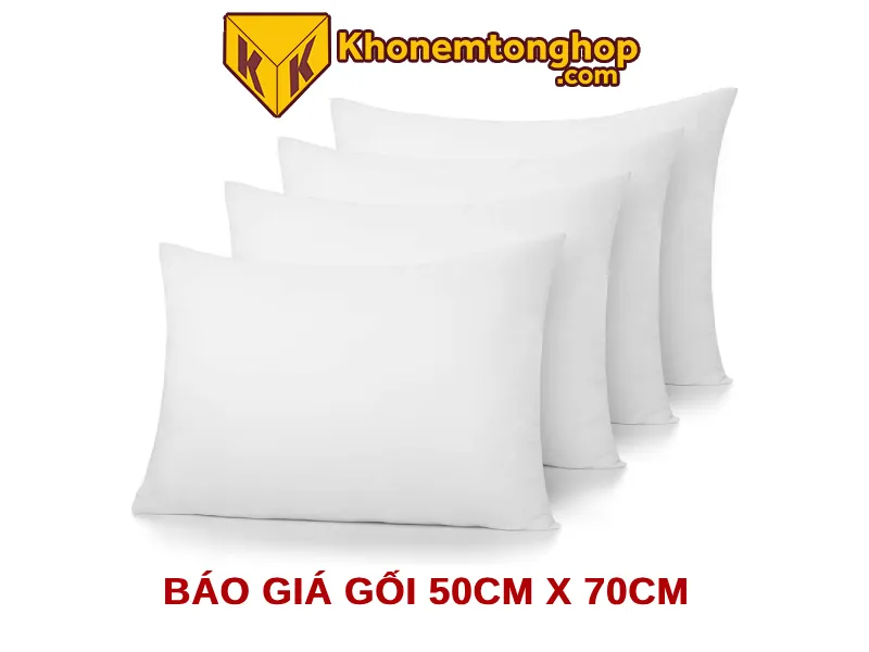 Báo Giá Các Loại Gối 50cm X 70cm Chính Hãng