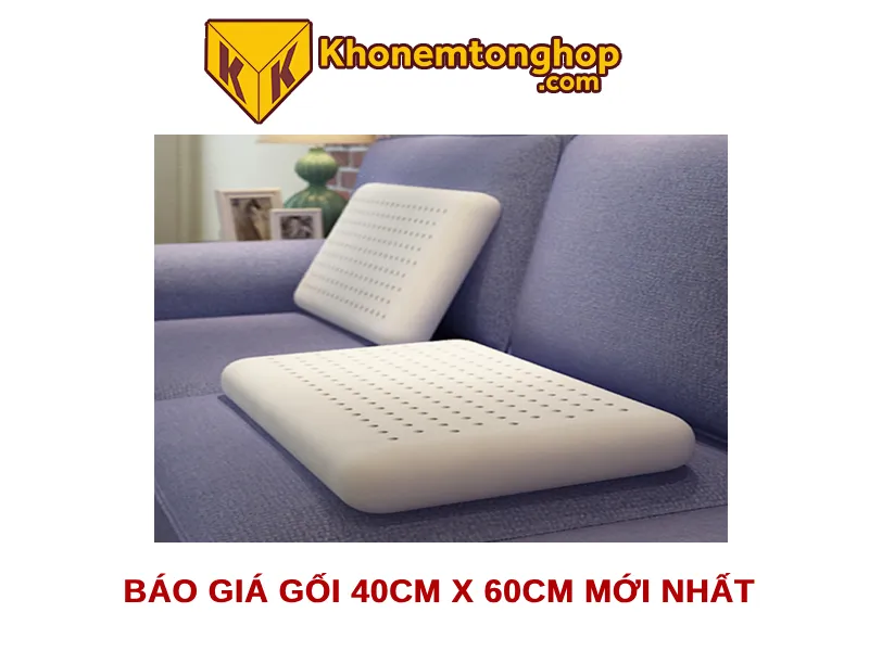 Gối 40cm x 60cm giá tốt