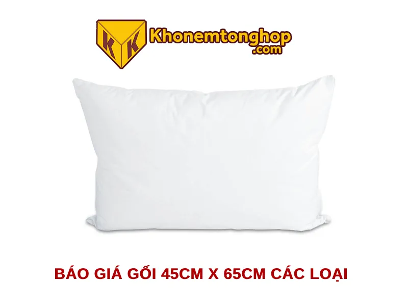 Báo Giá Gối 45cm X 65cm