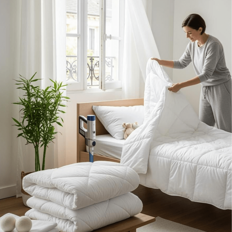 Giữ phòng ngủ sạch sẽ giúp chăn ga không bám mùi