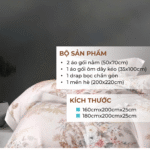 Drap Mền Tencel Luxury Annata – Mã AL2425 5 Thông tin bộ sản phẩm Drap Mền Tencel Luxury Anita Mã AL2425