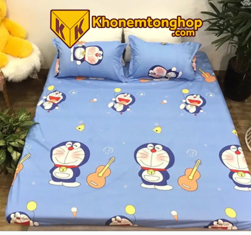 Top 15 Mẫu Ga Chống Thấm Cotton Được Yêu Thích Nhất Hiện Nay 5 Ga chống thấm cotton hoạt hình