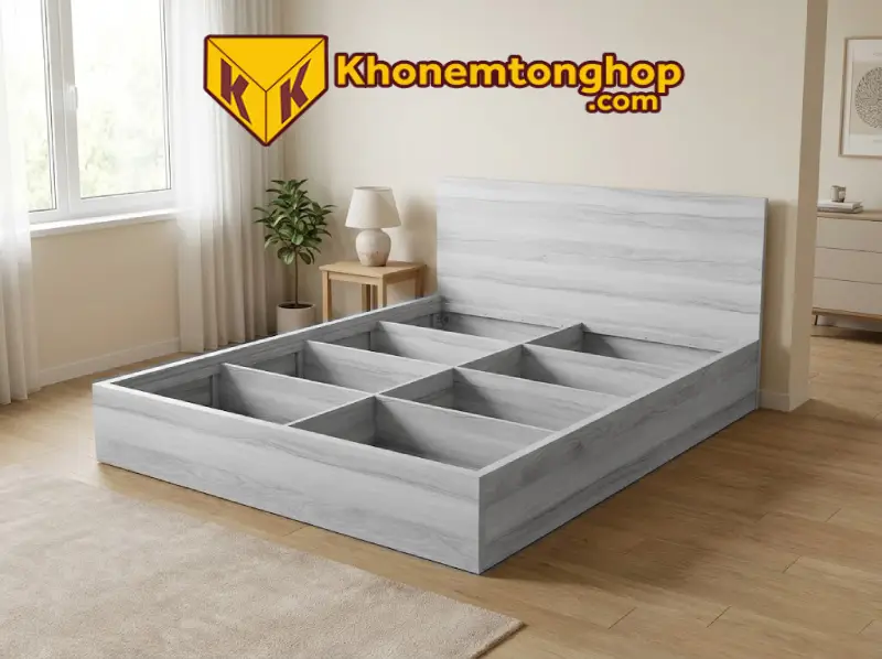 Giường gỗ công nghiệp là gì?