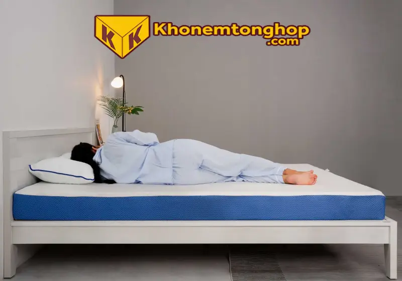 Ảnh Hưởng Của Độ Đàn Hồi Nệm Đến Chất Lượng Giấc Ngủ 2 Nệm có độ đàn hồi phù hợp giúp giữ cho cột sống luôn thẳng tự nhiên
