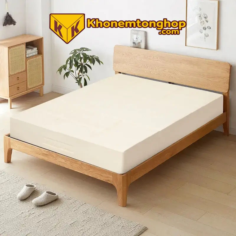 Nệm màu vàng nhạt rất phù hợp với những người mệnh Kim