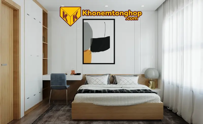 Thiết kế phòng ngủ 10m2 hiện đại tiện nghi