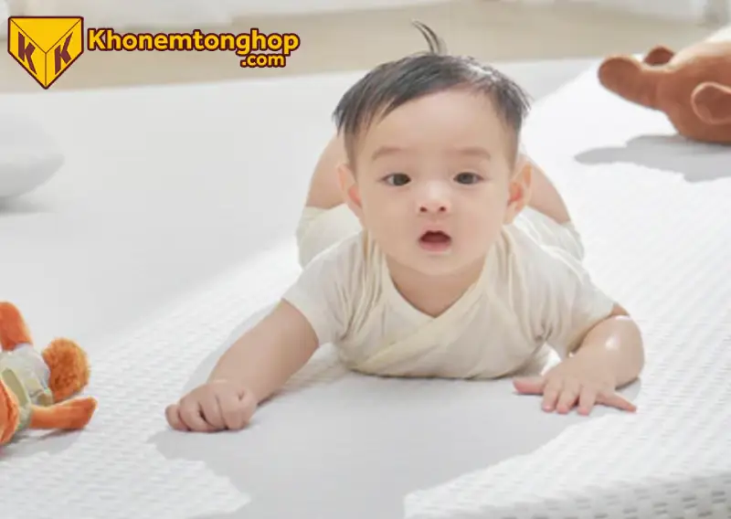 Nệm foam cho em bé kháng khuẩn vượt trội