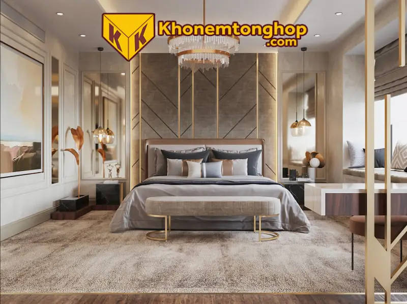 Top 20+ Mẫu Phòng Ngủ Phong Cách Luxury Sang Trọng Ai Cũng Mê 3 Phòng ngủ luxury thiết kế tỉ mỉ, đẹp mắt