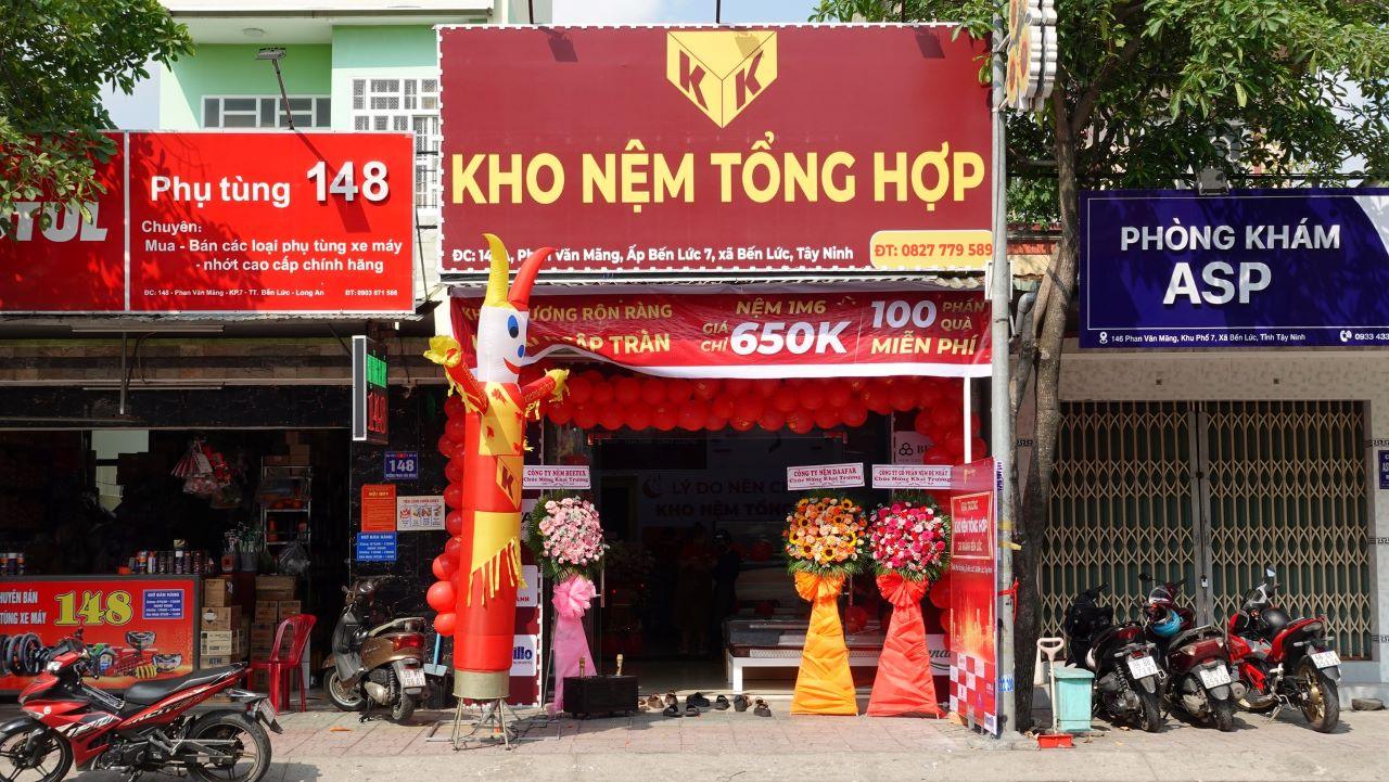 Khai trương Kho Nệm Tổng Hợp Bến Lức