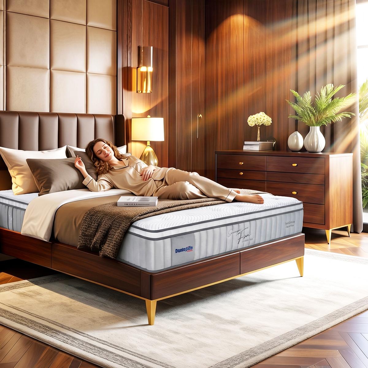 Nệm lò xo Dunlopillo CoolSilk Royale Sovereign Firm 19 Nệm lò xo Dunlopillo CoolSilk Royale Sovereign Firm 18
