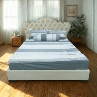 Drap Bộ Tencel Microfiber 4 món mã 71 thiết kế hiện đại, mang đến vẻ đẹp tinh tế cho phòng ngủ.