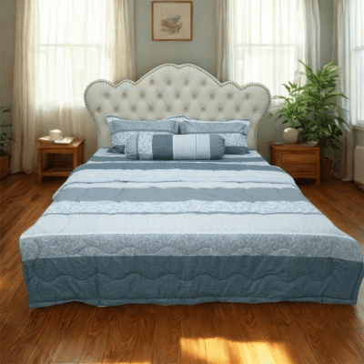 Combo Drap Mền Tencel Microfiber 5 món mã TM2610 mềm mại, thoáng mát, bền đẹp