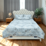 Drap Mền Tencel Microfiber TM2603 gồm 5 món đồng bộ, thiết kế sang trọng