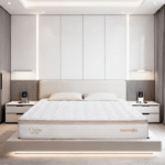 Nệm lò xo Dunlopillo CoolSilk ZEN Calm mang đến trải nghiệm nghỉ ngơi cân bằng, thoáng mát và thư thái.