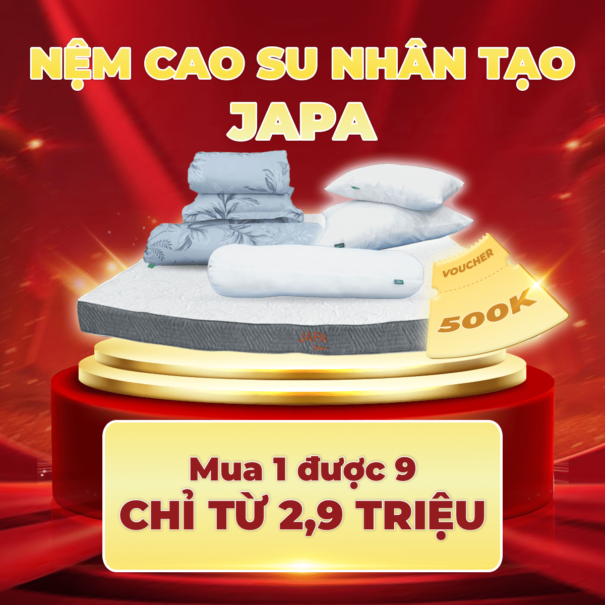 Mừng Khai trương Kho Nệm Tổng Hợp Đại Phước săn Deal nệm cực hời 2