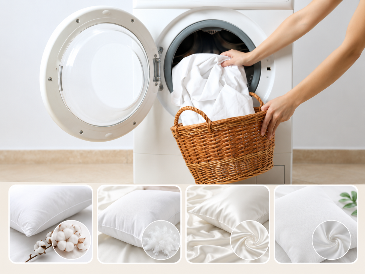 Top các loại vải may chăn ga gối đẹp, bền & phổ biến nhất 7 Hướng dẫn bảo quản và giặt giũ chăn ga gối đúng cách theo từng loại vải