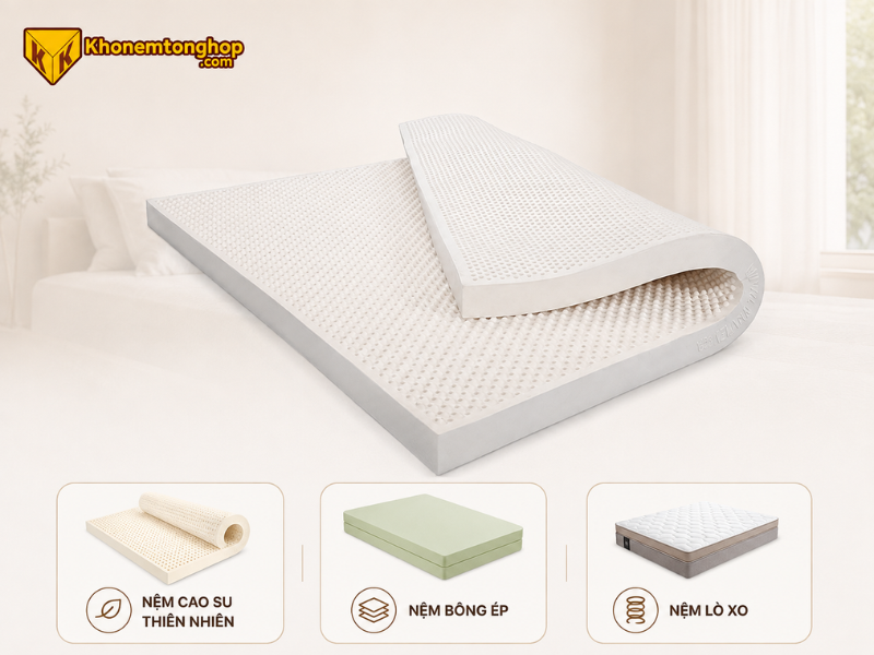 Phân loại các dòng sản phẩm Nệm Vạn Thành