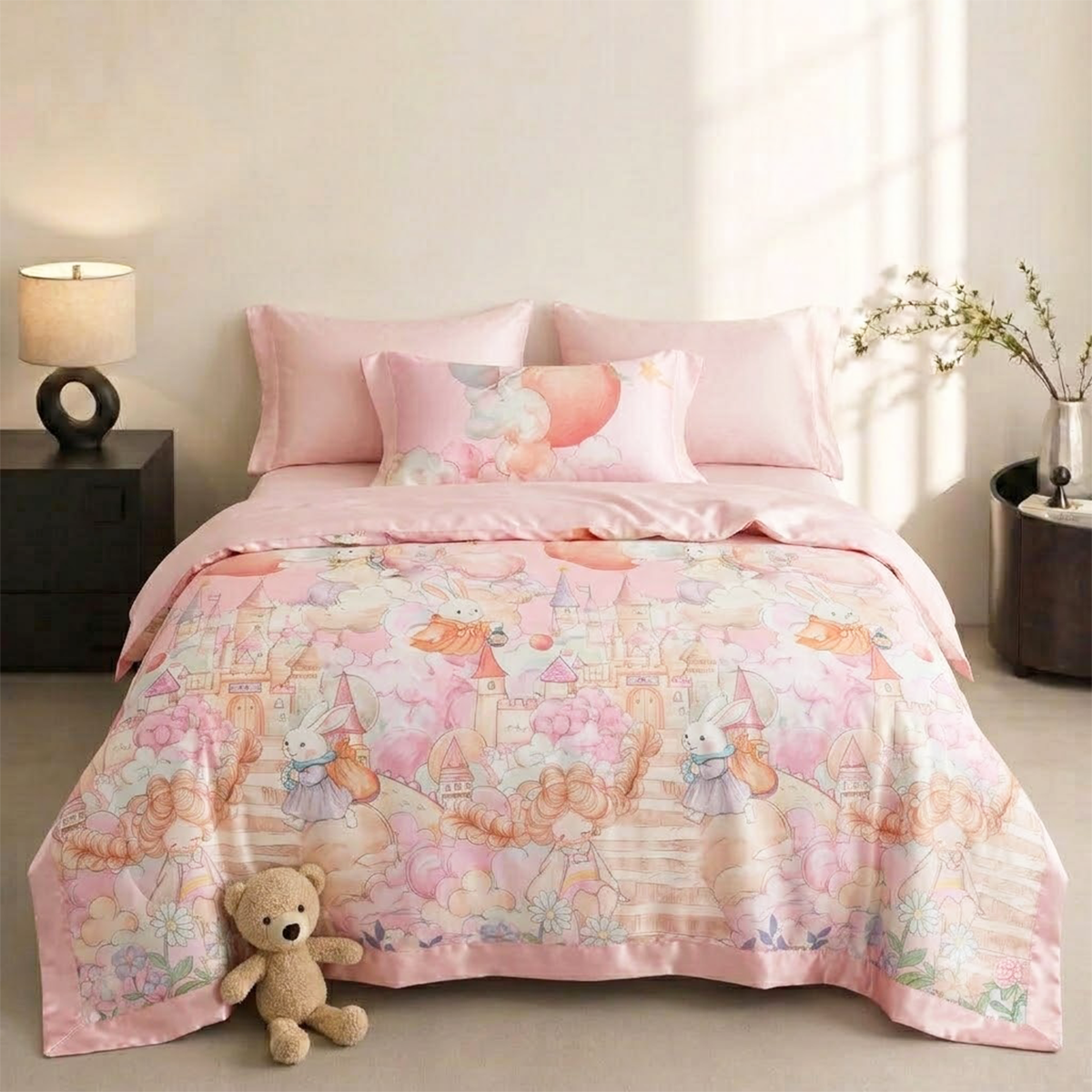 Drap mền Annata Baby & Kids 20 Drap mền Annata Baby & Kids với thiết kế đáng yêu, màu sắc ngọt ngào dành cho phòng ngủ của bé.