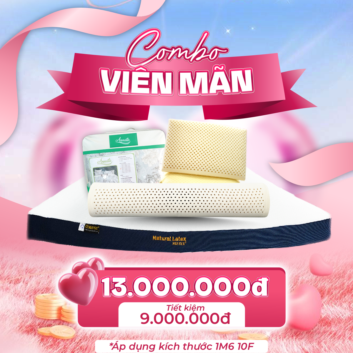 Khuyến Mãi Mùa Cưới 2026–2027: Sắm Combo Nệm Tiết Kiệm Đến 9 Triệu 15 Khuyến Mãi Mùa Cưới 2026–2027: Sắm Combo Nệm Tiết Kiệm Đến 9 Triệu 14