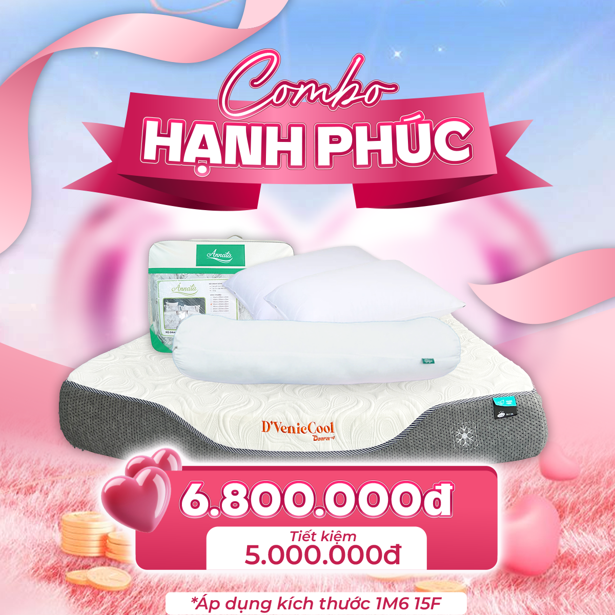 Khuyến Mãi Mùa Cưới 2026–2027: Sắm Combo Nệm Tiết Kiệm Đến 9 Triệu 7 Khuyến Mãi Mùa Cưới 2026–2027: Sắm Combo Nệm Tiết Kiệm Đến 9 Triệu 6